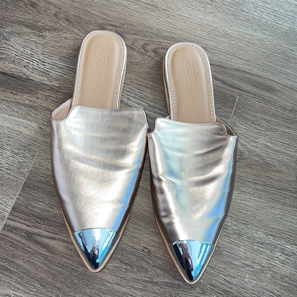ASOS Metallic flats - Picture 4 of 6